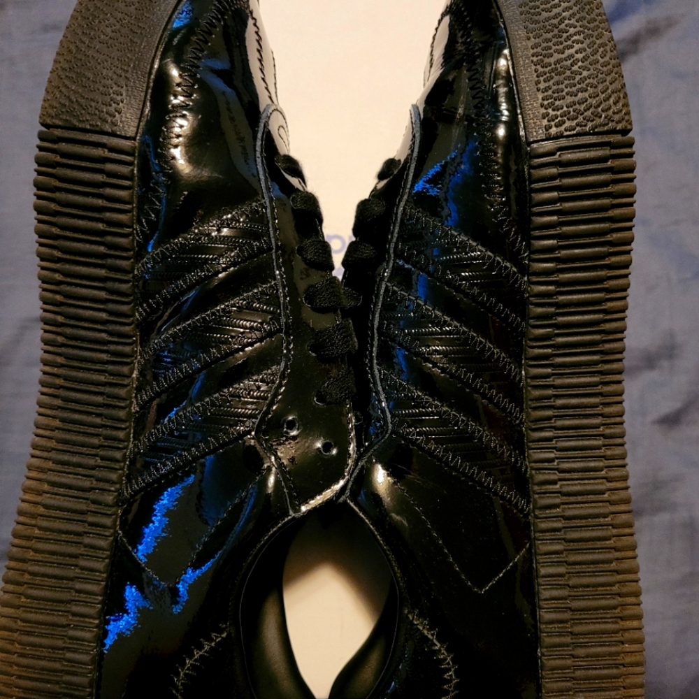 Adidas Sambarose 8.5 W. Patent leather
